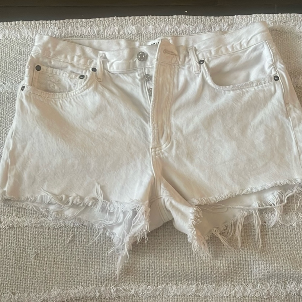 AGOLDE Parker cut off denim shorts size 29